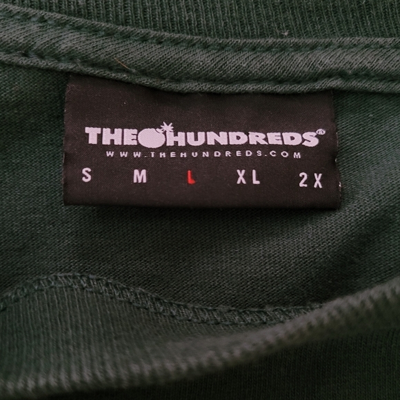 The Hundreds Daisy Bar Green Long‎ Sleeve Tee - Picture 5 of 5